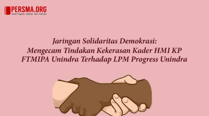 Pernyataan Sikap Bersama Jaringan Solidaritas Demokrasi