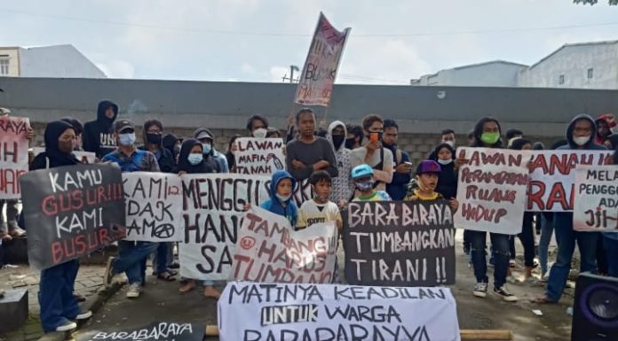 Warga Bara-Baraya Menuntut Keadilan dan Peradilan Bersih